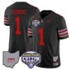Quinshon Judkins Jersey #1 Ohio State Buckeyes Cotton Bowl Patch All Stitched