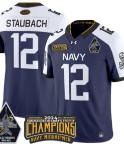 Joe Bellino Jersey #27 Navy Midshipmen Commander-in-chief's Trophy All Stitched