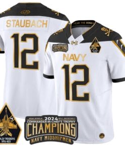 Joe Bellino Jersey #27 Navy Midshipmen Commander-in-chief's Trophy All Stitched