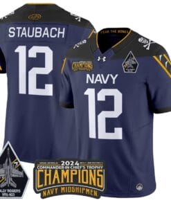 Joe Bellino Jersey #27 Navy Midshipmen Commander-in-chief's Trophy All Stitched
