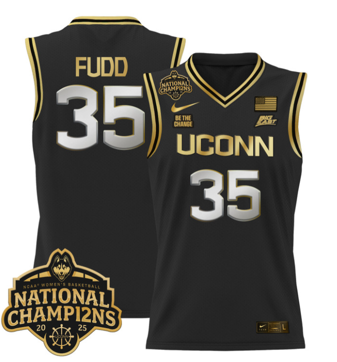 Azzi Fudd Jersey #35 UConn Huskies 2025 National Champions Patch Stitched Basketball 12 Azzi Fudd Jersey #35 UConn Huskies 2025 National Champions Patch Stitched Basketball