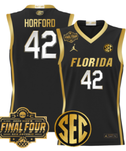 Al Horford Jersey #42 Florida Gators 2025 Final Four Patch Basketball Stitched