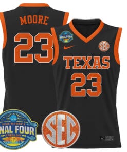 Aaliyah Moore Jersey 23 Black