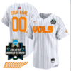 Custom Tennessee Vols Jersey College World Series Stitched Baseball