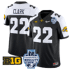 Caitlin Clark Jersey #22 Iowa Hawkeyes 2024 Music City Bowl All Stitched Football