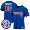 Custom Florida Gators Jersey College Game SEC Patch Stitched Baseball