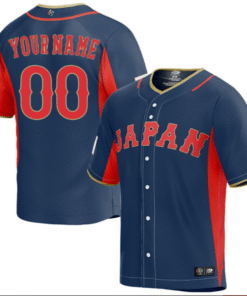 Custom Japan Jersey 2023 World Baseball Classic Stitched Baseball