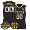 Custom Texas Longhorns Jersey 2025 Sec Final Four Patch Basketball Stitched