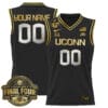 Custom UConn Huskies Jersey 2025 Big Eat Final Four Patch Stitched Basketball