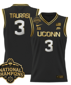 Diana Taurasi Jersey #3 UConn Huskies 2025 National Champions Patch Stitched Basketball