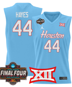Elvin Hayes Jersey #44 Houston Cougars 2025 Final Four Patch Basketball Stitched 10 E06KYHR
