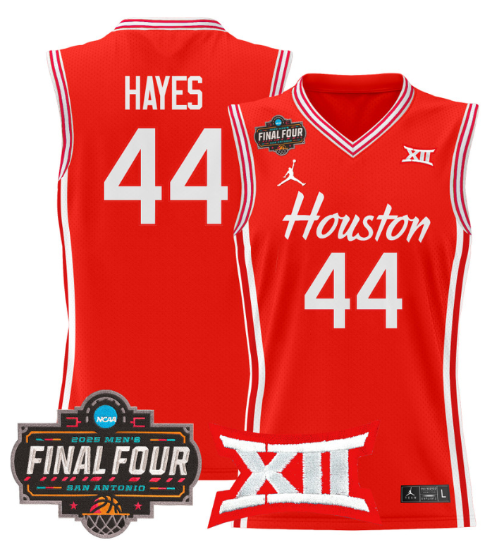 Elvin Hayes Jersey #44 Houston Cougars 2025 Final Four Patch Basketball Stitched 4 Elvin Hayes Jersey #44 Houston Cougars 2025 Final Four Patch Basketball Stitched - Image 4