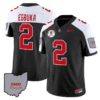 Emeka Egbuka Jersey #22 Ohio State Rose Bowl Patch Stitched Football