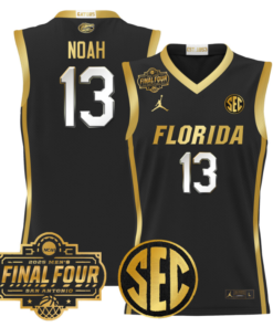 Joakim Noah Jersey #13 Florida Gators 2025 Final Four Patch Basketball Stitched