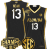 Joakim Noah Jersey #13 Florida Gators 2025 Tournament Champions Patch Stitched Basketball