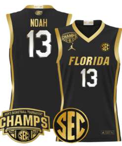 Joakim Noah Jersey #13 Florida Gators 2025 Tournament Champions Patch Stitched Basketball