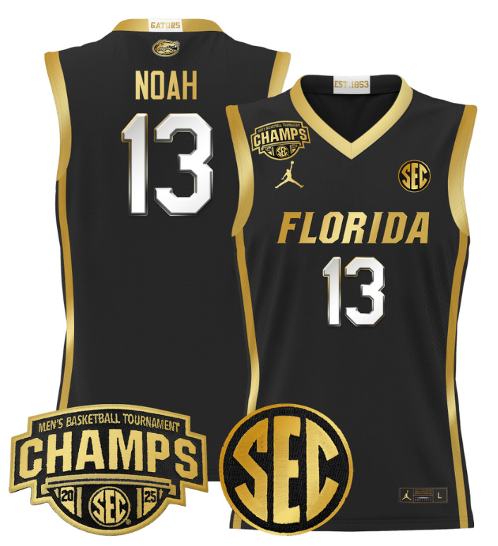 Joakim Noah Jersey #13 Florida Gators 2025 Tournament Champions Patch Stitched Basketball 14 Joakim Noah Jersey #13 Florida Gators 2025 Tournament Champions Patch Stitched Basketball