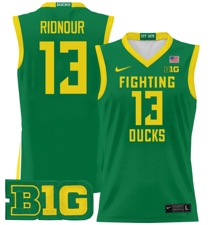 Luke Ridnour Jersey #13 Oregon Ducks 2024 Lightweight Basketball All Stitched 3 Luke Ridnour Jersey #13 Oregon Ducks 2024 Lightweight Basketball All Stitched - Image 3