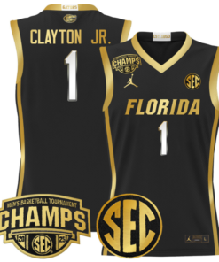 Walter Clayton Jr Jersey #1 Florida Gators 2025 SEC Champions Basketball