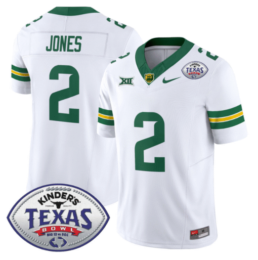 Matt Jones Jersey #2 Baylor Bears 2024 Texas Bowl All Stitched Football - Image 6