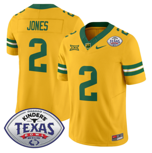 Matt Jones Jersey #2 Baylor Bears 2024 Texas Bowl All Stitched Football - Image 4