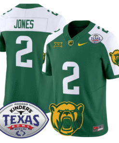 Matt Jones Jersey #2 Baylor Bears 2024 Texas Bowl All Stitched Football