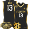 Joakim Noah Jersey #13 Florida Gators 2025 SEC Champions Stitched Basketball 11 Joakim Noah Jersey #13 Florida Gators 2025 SEC Champions Stitched Basketball