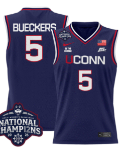 Sarah Strong Jersey #21 UConn Huskies 2025 National Champions Patch Stitched Basketball