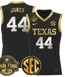 Taylor Jones Jersey 44 Black Gold 1