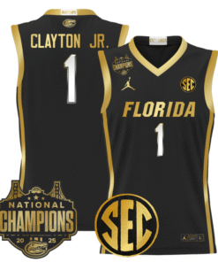 Walter Clayton Jr Jersey #1 Florida Gators 2025 National Champions Basketball Stitched
