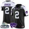 Avery Johnson Jersey #2 Kansas State Wildcats 2025 Rate Bowl Patch Stitched Football