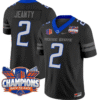 Ashton Jeanty Jersey #2 Boise State Broncos Back To Back Champions Stitched Football