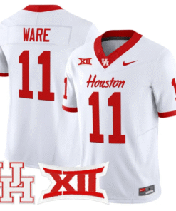 Andre Ware Jersey 11 Houston Cougars 2025 Vapor Limited Stitched White