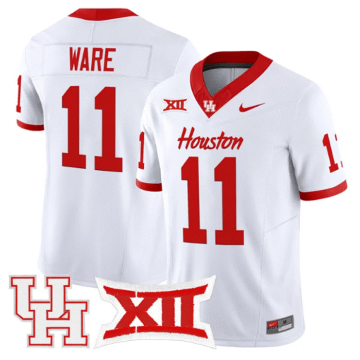 Andre Ware Jersey #11 Houston Cougars 2025 Vapor Limited Stitched Football - Image 2