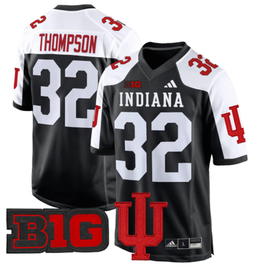 Anthony Thompson Jersey #32 Indiana Hoosiers 2024 Game V2 Stitched Football