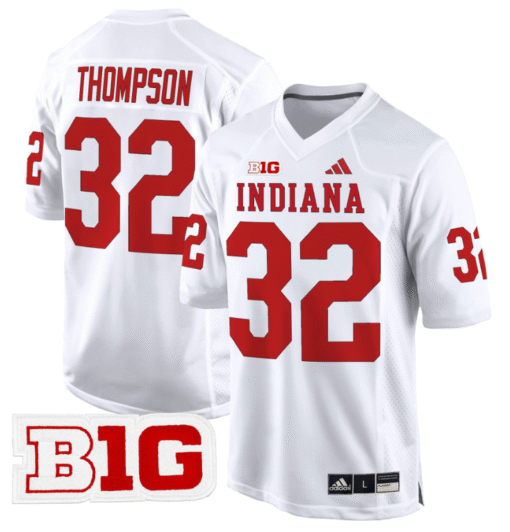 Anthony Thompson Jersey #32 Indiana Hoosiers 2024 Game V2 Stitched Football - Image 2