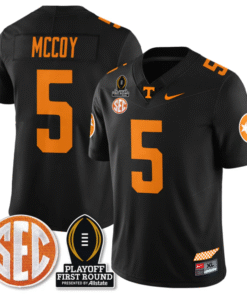 Bru McCoy Jersey #5 Tennessee Vols Playoff First Round Patch Stitched Football