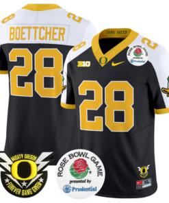 Bryce Boettcher Jersey #28 Oregon Ducks Rose Bowl Stitched Football