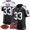 Bhayshul Tuten Jersey #33 Virginia Tech Hokies Coach Frank Beamer Stitched Football