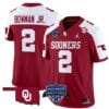 Billy Bowman Jr Jersey #2 Oklahoma Sooners 2025 Armed Forces Bowl Patch Stitched Football