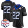 Doug Martin Jersey #22 Boise State Broncos 2025 Fiesta Bowl Patch Stitched Football