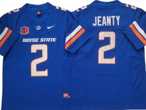 Ashton Jeanty Jersey #2 Boise State Broncos Vapor F.U.S.E. Limited Stitched Football - Image 6