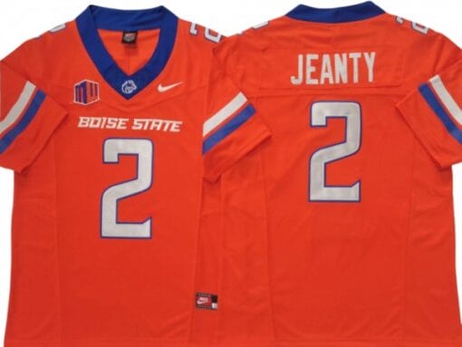 Ashton Jeanty Jersey #2 Boise State Broncos Vapor F.U.S.E. Limited Stitched Football - Image 4