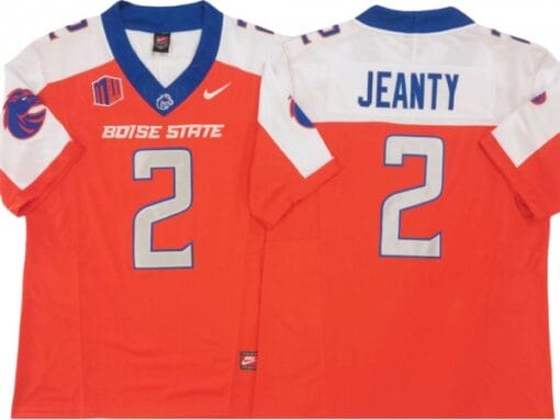 Ashton Jeanty Jersey #2 Boise State Broncos Vapor F.U.S.E. Limited Stitched Football - Image 3