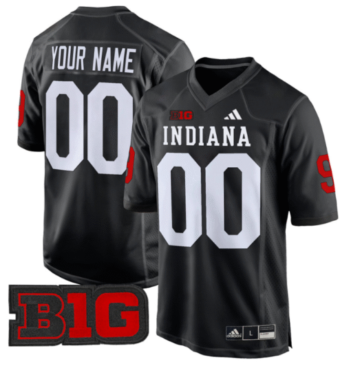 Custom Indiana Hoosiers Jersey 2024 Game V2 Stitched Football - Image 5