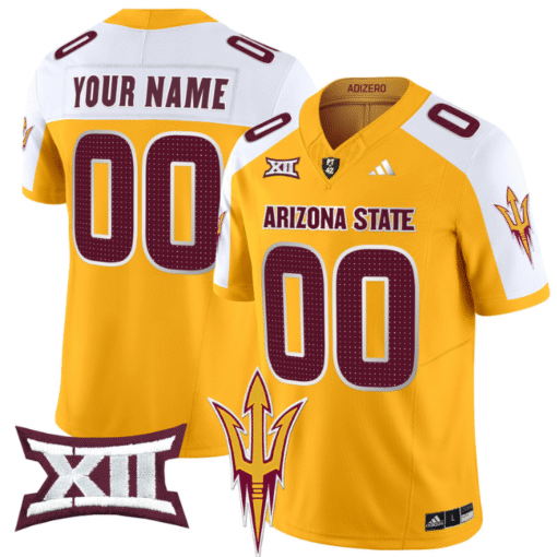 Custom Arizona State Sun Devils Jersey Name, Number 2024 Vapor Stitched Football - Image 5