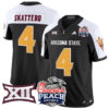 Cam Skattebo Jersey #4 Arizona State Sun Devils 2025 Peach Bowl Stitched Football
