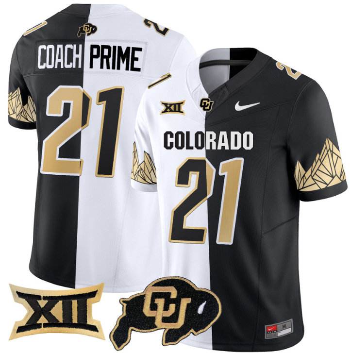 Coach Prime Jersey #21 Colorado Buffaloes Vapor Limited Stitched Football 4 Coach Prime Jersey #21 Colorado Buffaloes Vapor Limited Stitched Football - Image 4