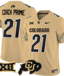 Coach Prime Jersey #21 Colorado Buffaloes Vapor Limited Stitched Football 11 CBZKOFP