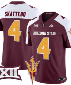 Cam Skattebo Jersey #4 Arizona State Sun Devils 2024 Vapor Limited Stitched Football 8 CC3WAK2